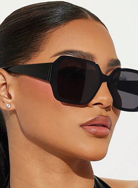 雷恩大方框显脸小防紫外线太阳镜男女街拍墨镜Sunglasses