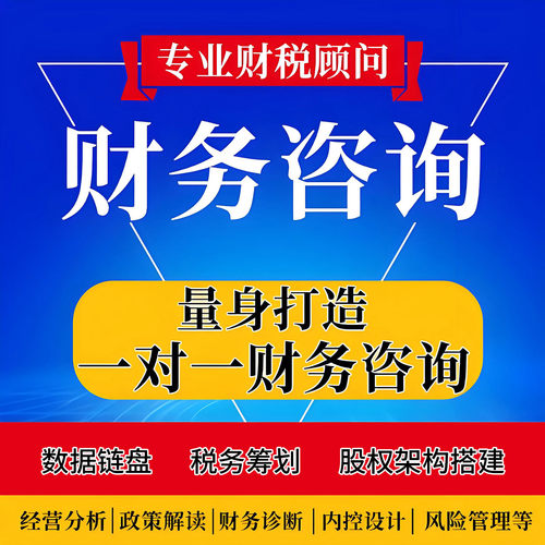 企业财税咨询公司税务筹划管理财务指导股权分配融资激励架构设计
