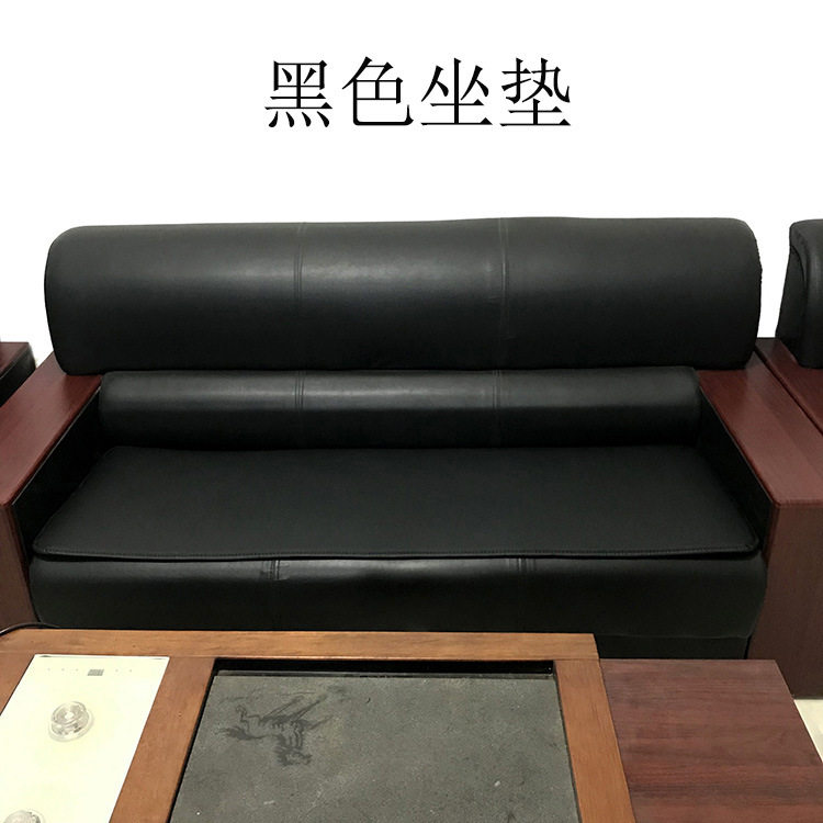 批定 做皮质办公室沙发垫单人座三人长条沙发座垫防滑防水隔尿皮B
