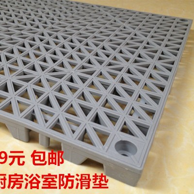 包邮加厚工程地垫浴室淋浴防滑塑料拼接垫卫生间厨房隔水PVC胶垫