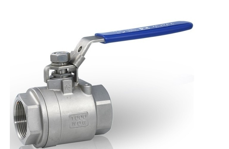 不锈钢球阀二片式门直通