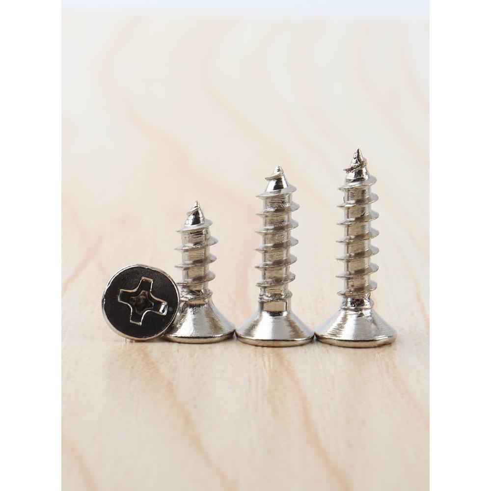 镀镍KA加硬十字自攻螺丝沉平头淬火螺钉M1M1.2M1.4M1.5M1.6--M4M5