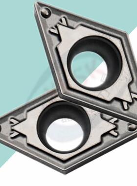 日本数控刀片车床刀具55度菱形车刀粒DCMT11T302/304/308-HQ TN60