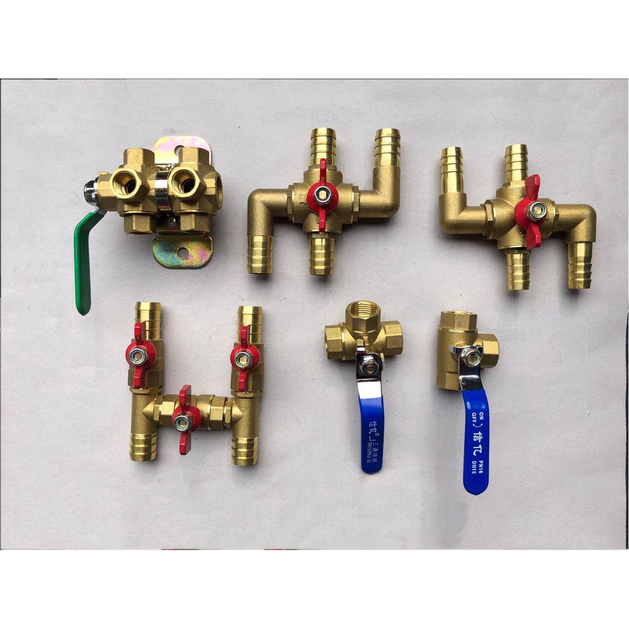 天龙旗舰主副油箱手动六通转换阀 三通四通阀H型暖风阀防冻液开关