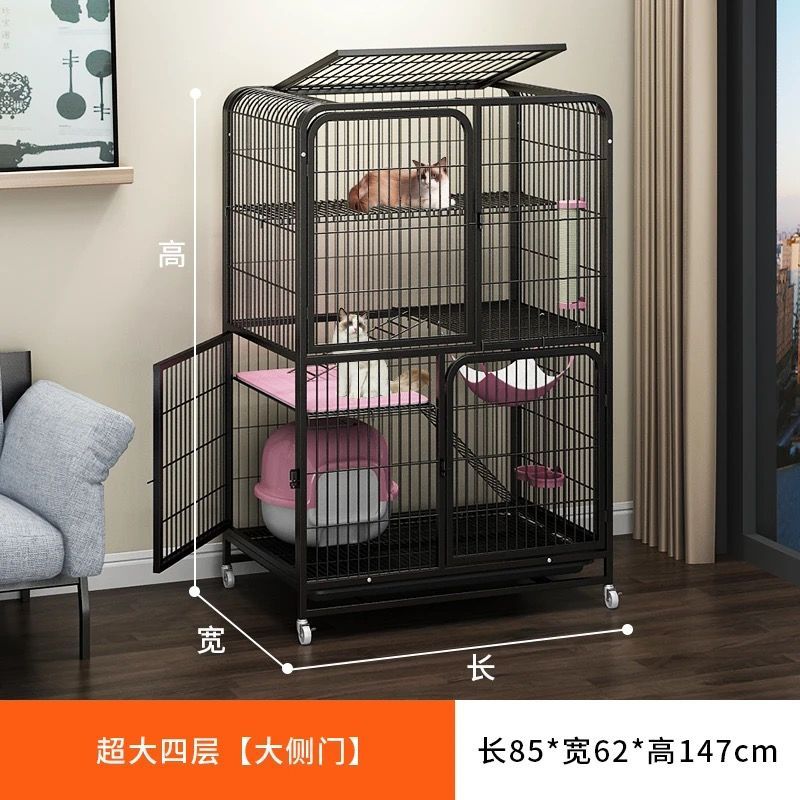 猫咪别墅猫屋猫笼子家用室内双层超大空间加粗加固