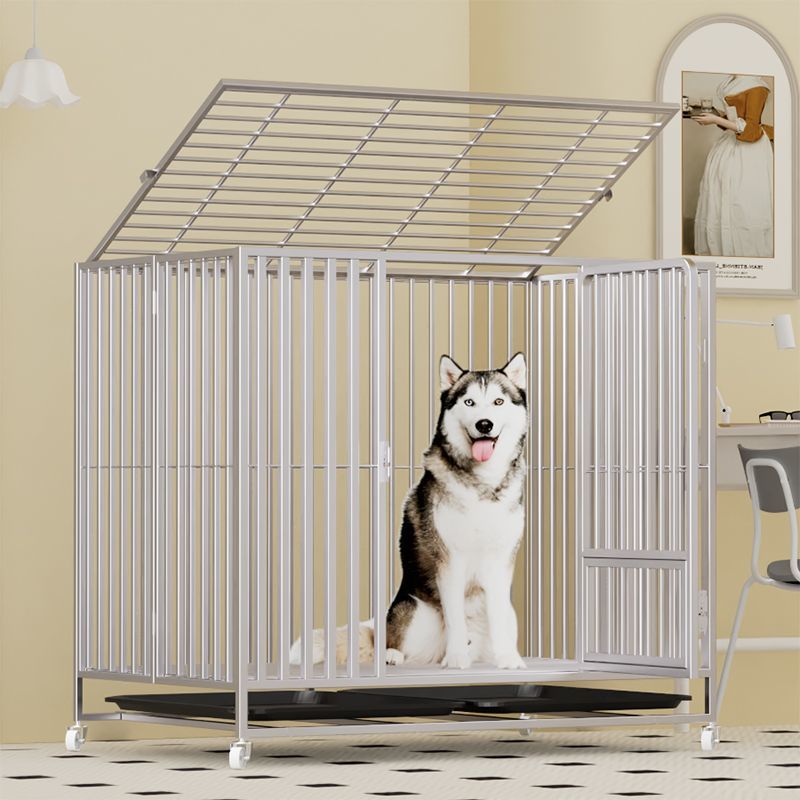 狗笼子大型犬带厕所中型犬狗笼室内金毛拉布拉多宠物狗笼子小型犬