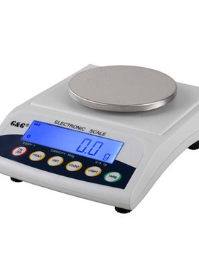 。双杰精密电子天平 E2000YB/E3000YB电子秤百分位2000g/0.01g包