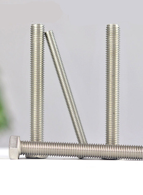 。6mm 304不锈钢外六角螺丝钉 加长螺栓M6*120x150x200x250x300-5