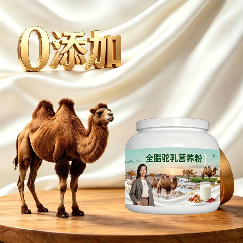 中老年全脂驼乳粉温冲速溶高钙驼奶粉丰草牧场官方正品纯正