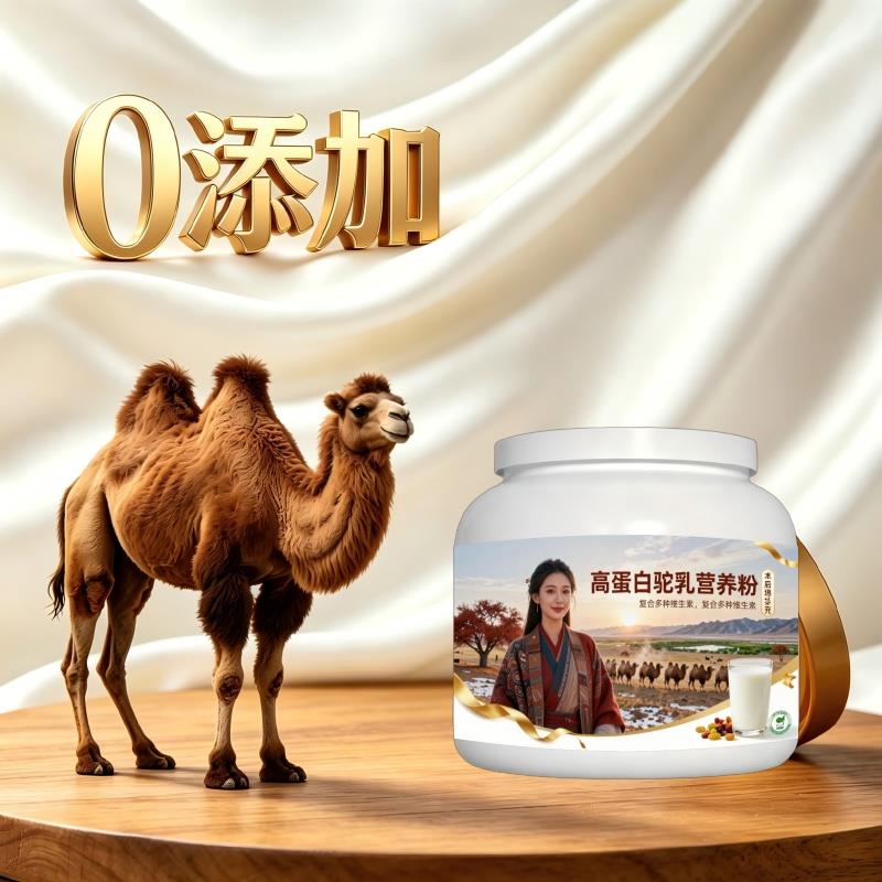 高蛋白驼乳粉居家食补高钙高蛋白骆驼营养粉沙漠有机官方初乳