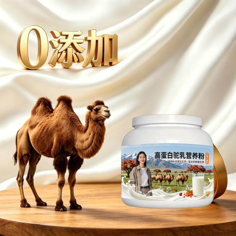 高蛋白驼乳粉月子食补初乳高活性驼奶粉直供官方正品配方