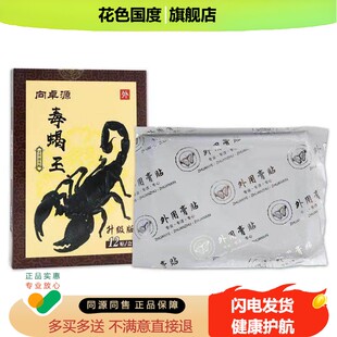 向卓源毒蝎王艾草温灸贴12贴【正品】腰腿肩颈不适舒缓贴