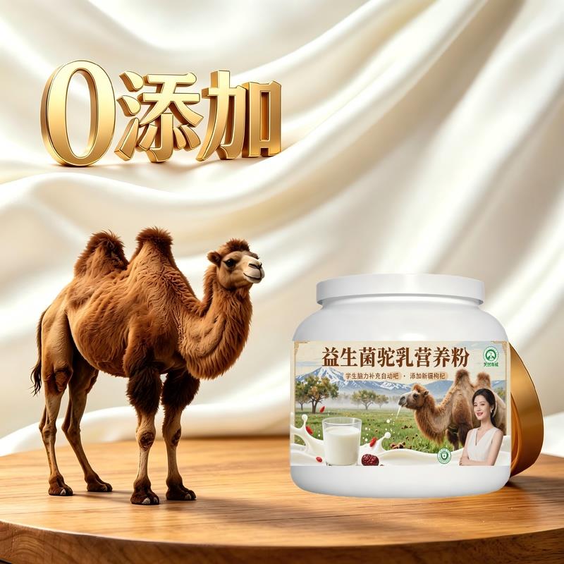 学生营养补充益生菌驼乳粉放学加餐高蛋白补充营养驼奶粉散养正宗