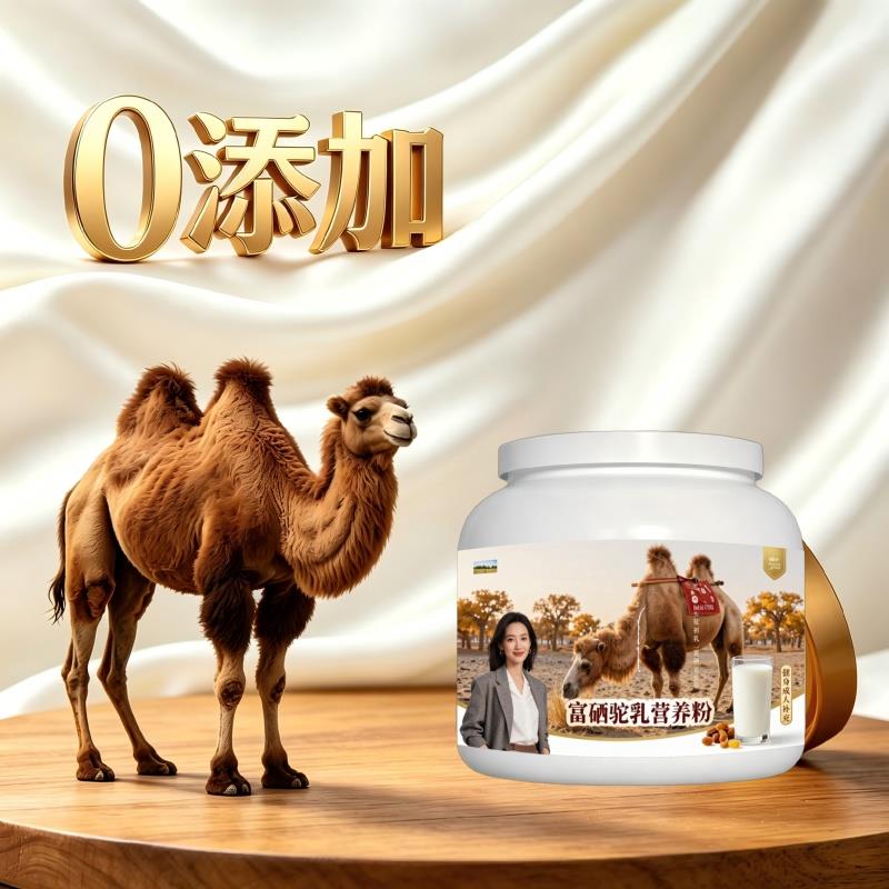 健身富硒驼乳粉早餐高蛋白均衡营养骆驼营养粉沙漠官方专用