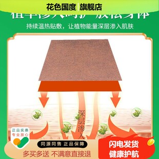 诗草堂艾草发热贴 家用自发热艾灸贴盒装颈椎宫暖 热敷贴暖宝宝贴