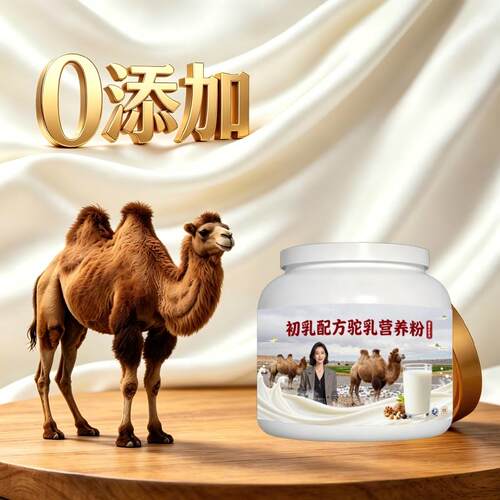 健身初乳驼乳粉日常冲饮高蛋白骆驼营养粉散养官方品牌专用
