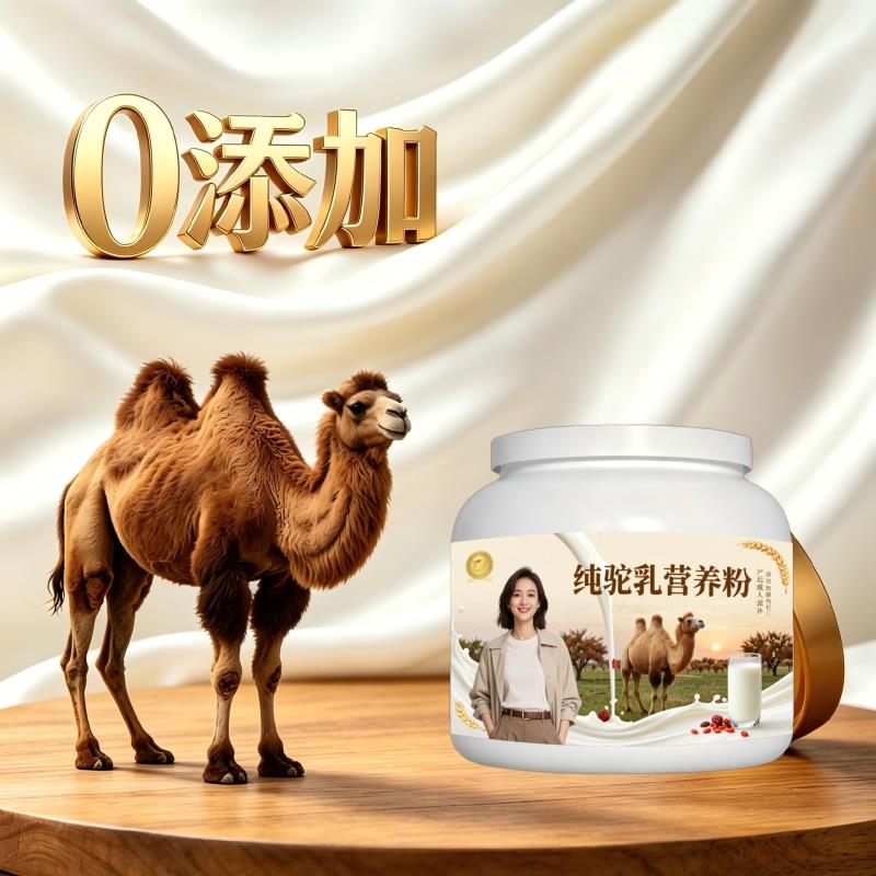 纯驼乳粉产后恢复零蔗糖护肠胃驼奶粉厂家直销官方品牌专用