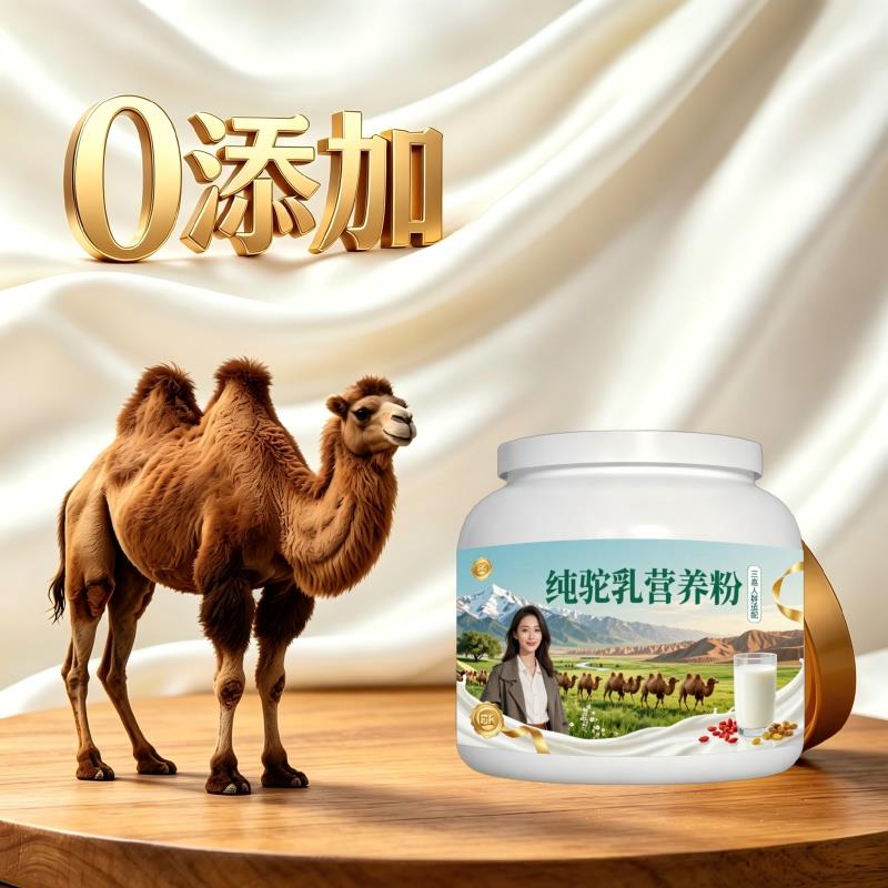 人群纯驼乳粉早餐冲饮高钙温和驼乳粉原产地官方配方