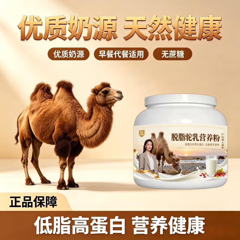 脱脂驼乳粉月子食补驼奶粉沙漠有机官方正品专用