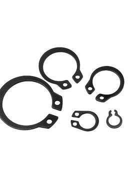 3PCS轴卡性内卡簧轴弹承外5卡6ANM5MN1锰黑色盒装孔用轴用挡圈