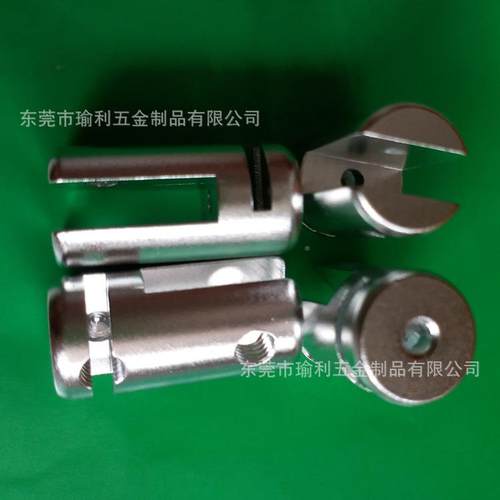 生孔产加多工位机打铝10*20件灯箱连接件1工0*2定制0非标铝螺丝螺