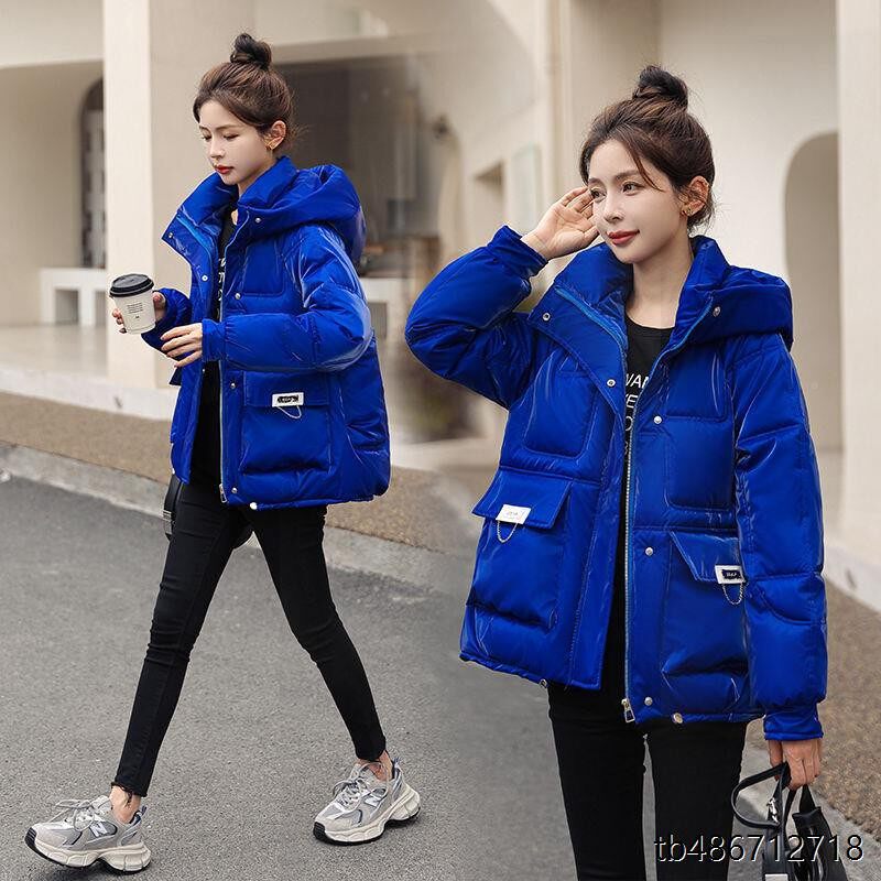 面羽绒棉服暖OYR女短款新2023冬季款小个子高端洋亮气棉衣保加厚