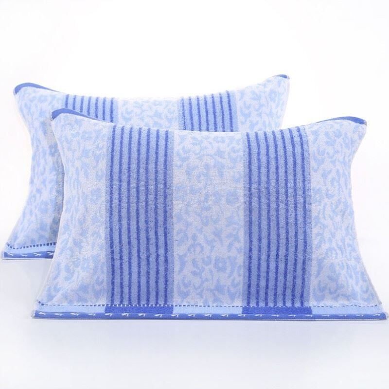 防滑花便FFA2819宜枕枕头学校巾全棉高档深头巾色儿童雨加密双面