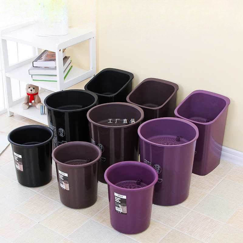 茶渣桶排水桶加厚小号茶桶方形圆形家用茶具配件茶叶渣过滤垃