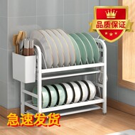 厨房置物架碗架碗碟架碗筷收纳架一体碟碗架碗盘单层双层沥水架