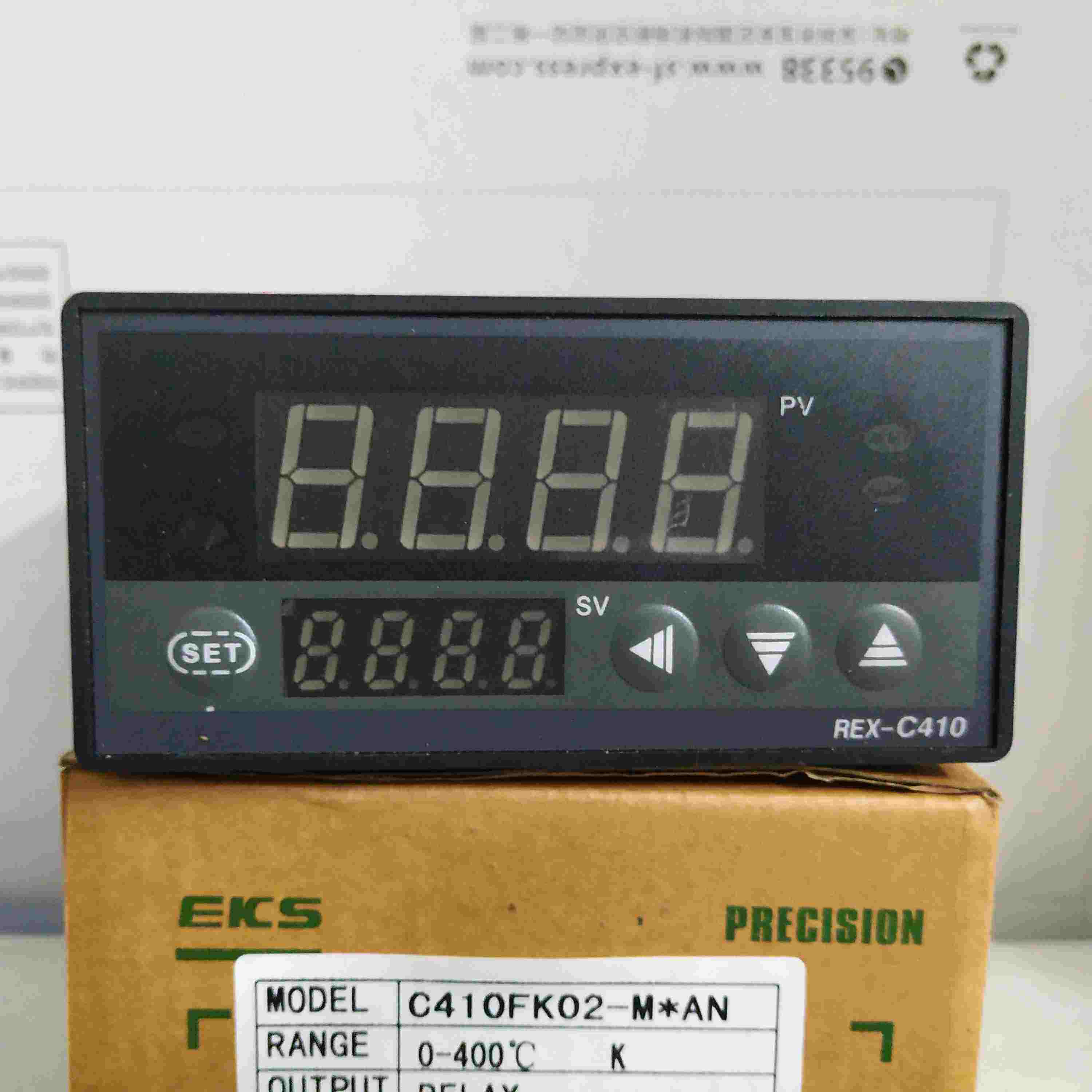 EKS 48数显96智能温控表 REX-C410 FK02-MVAN (K型继电器/SSR)