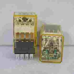 四组5A MY4N RY4S 小型电磁继电器