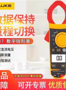 FLUKE福禄克317钳形362型F302+ F303 F305 F312 F317电流表F319