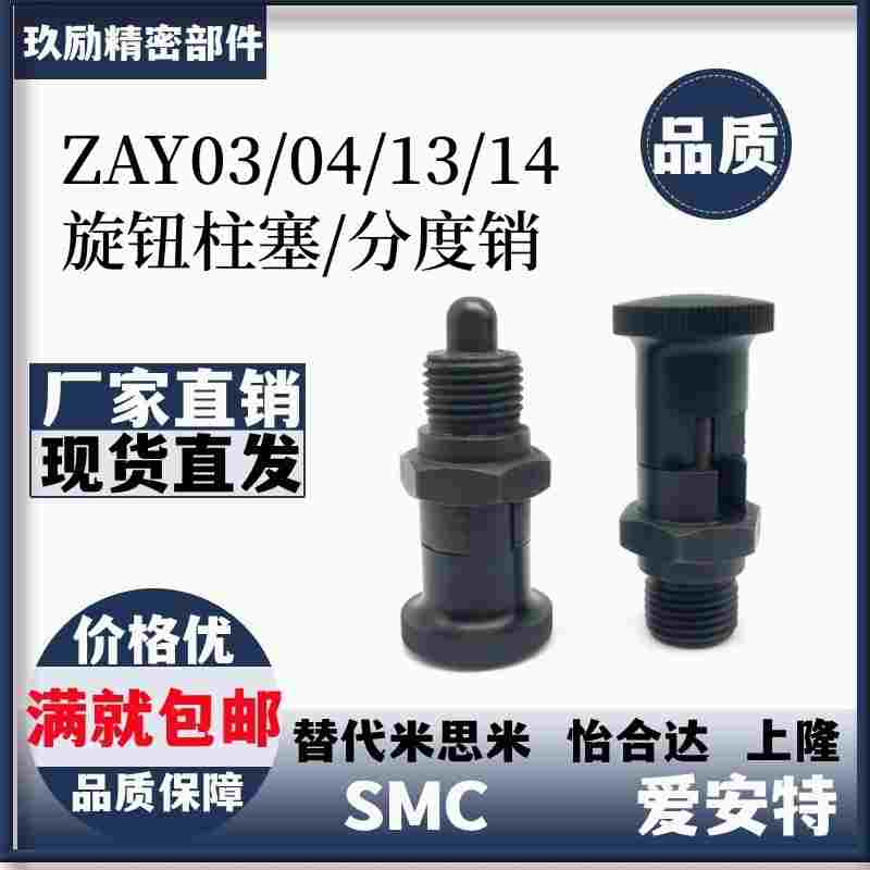 ZAY01 02 11 12-M10-M12-M16-M20分度销细牙 嵌入型 自锁/复位型