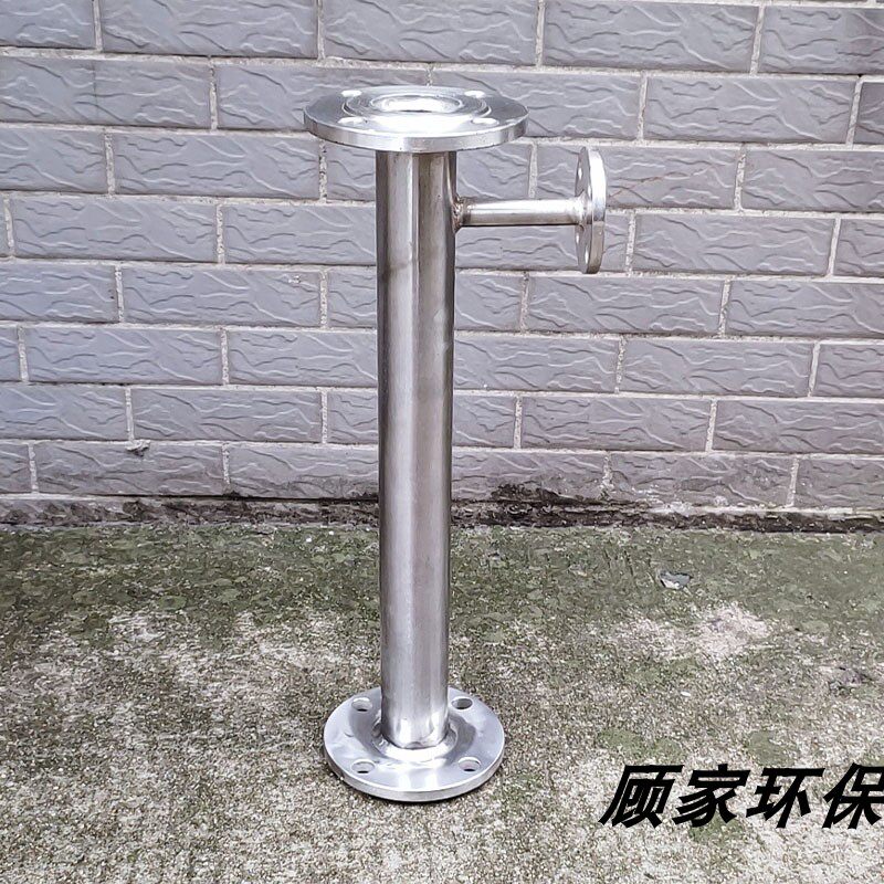 污水处理DN50/65/80/100毫米法兰式不锈钢304管式静态管道混合器