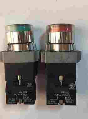 双科电气 带灯型复位控制按钮开关 SKB2-BW310/G绿 220V