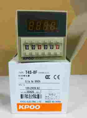 开普KPOO 双设定循环数显时间继电器 T4S-8F (DH48S-S/2Z) 双触点