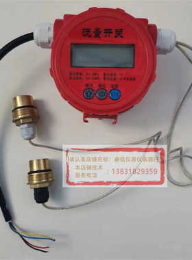 正润ZWP-CL系列消防用流量开关管道式/超声波供电24VDC开关量输出