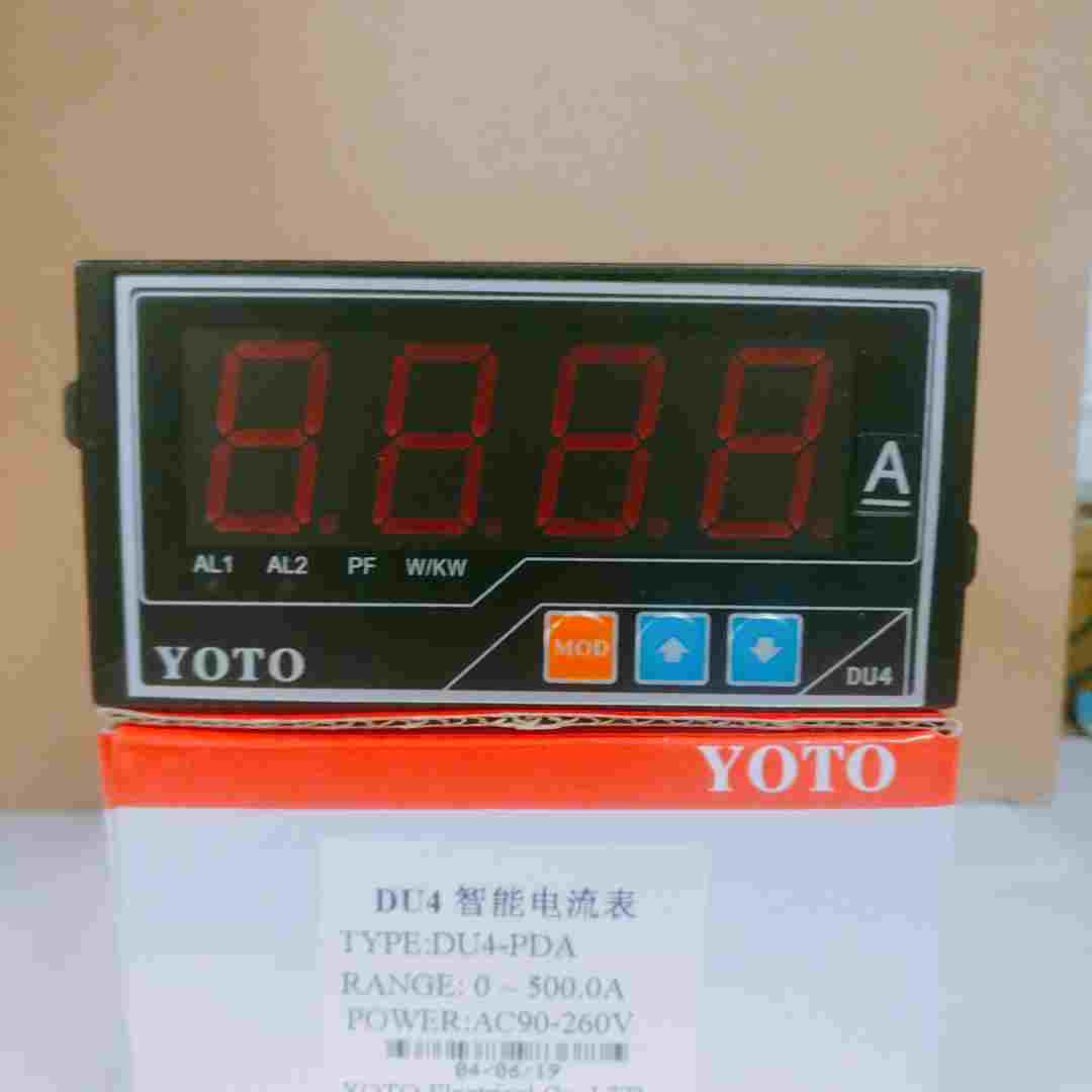 北崎YOTO 数字显示真有效值测量交直流电流表 DU4-AA DU4-DA