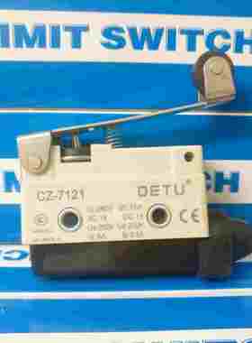 德图detu 防水防油微动开关 CZ-7121 长柄胶轮型 10A