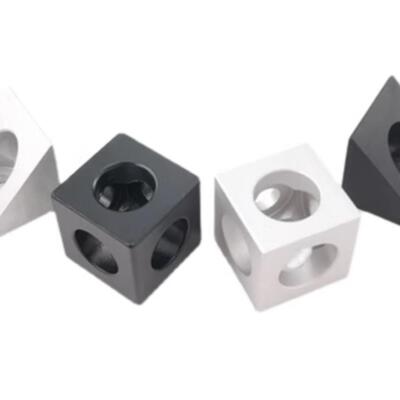 1515 2020 铝型材 四方二通三通连接件 三角连接件 四方三角铝块