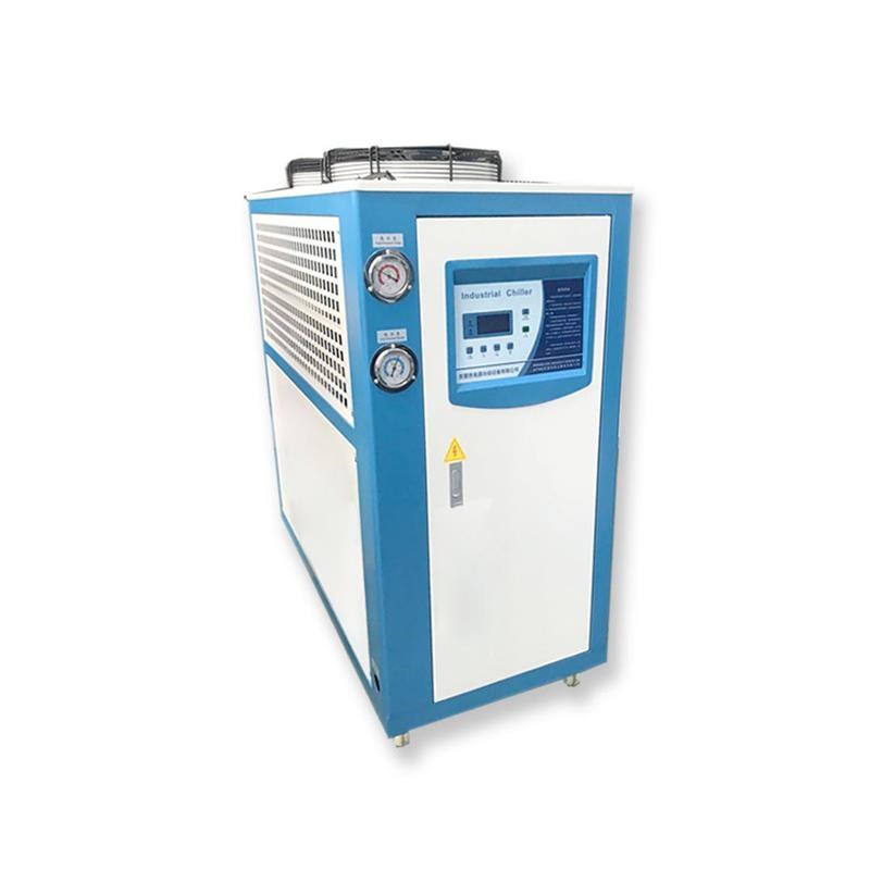 热销定制工业冷水机注塑模具电镀食品化工循环冷却风冷式冰水机冷