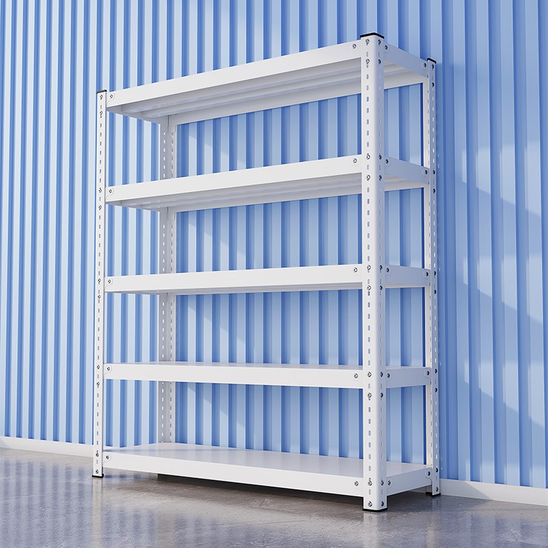 热销洞洞板货架家用多层置物架阳台落地收纳层架地下室货架超市置