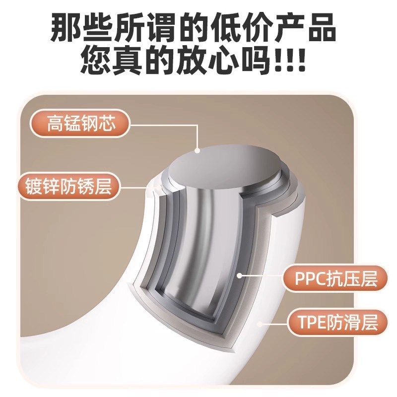 热销衣架宿舍用学生不锈钢防滑晾晒衣挂架家用挂衣防肩角加粗加厚