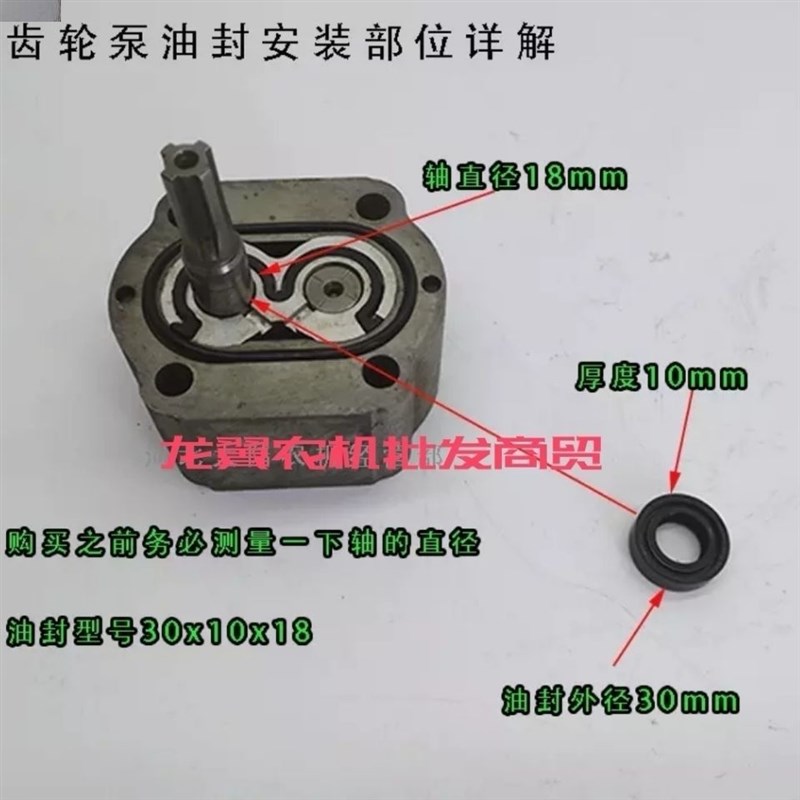 热销306/310/314/316/320/325齿轮泵修理包齿轮泵油封齿轮泵密封