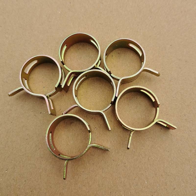 热销80pcs管束连接件排气管加宽汽车卡扣镀锌管雨水管夹子喉箍管