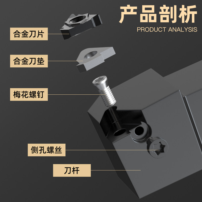 热销数控外螺纹刀杆SER2020K16/2525M16 t型车牙刀车床梯形螺纹刀