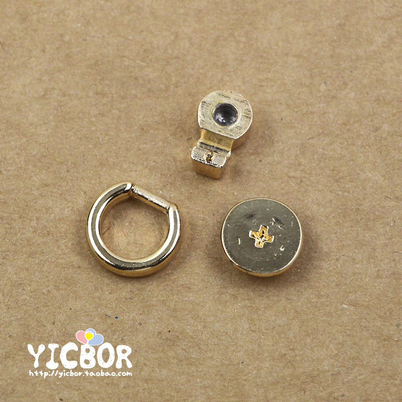 热销包吊环 包吊耳朵挂件 螺丝小吊环包带侧环带环钉 DIY五金箱包