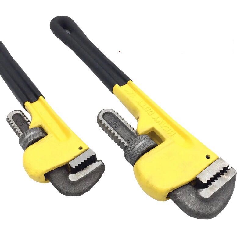 热销管钳子水喉钳水管钳万能扳手12寸14寸16 18管丝钳管口管钱钳