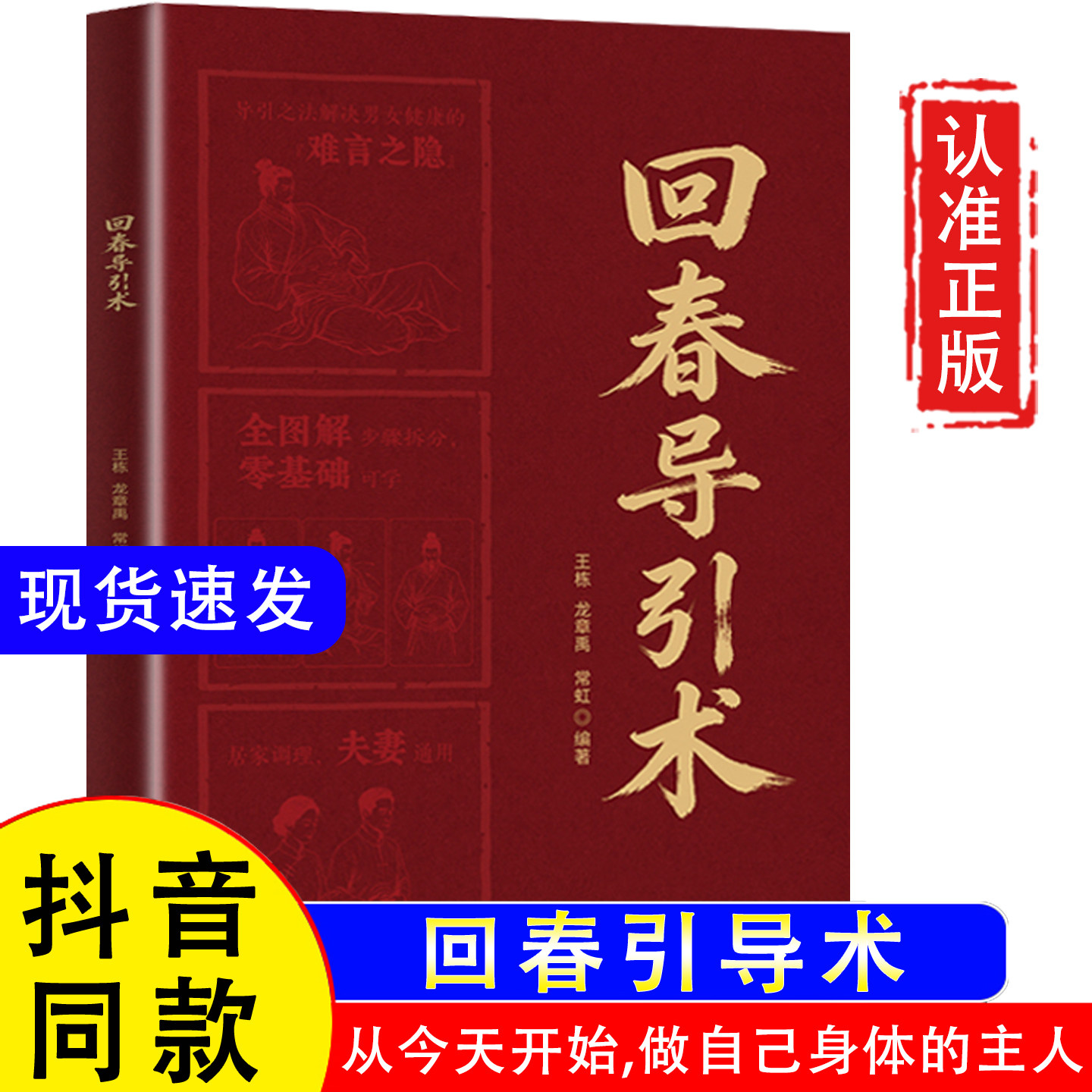 回春导引术中医养生书龙泉著正版