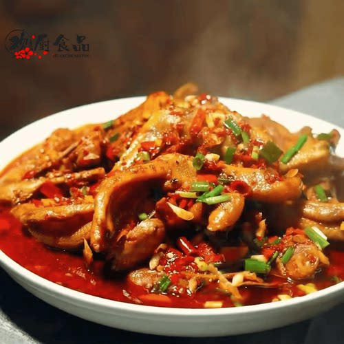 鸭三件鸭头鸭掌鸭翅熟食商用食材